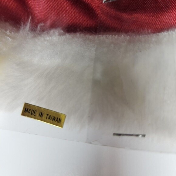 Vintage Santa Claus Tree Topper St. Nicholas Ceramic Head 12 in. Tall - Picture 7 of 8